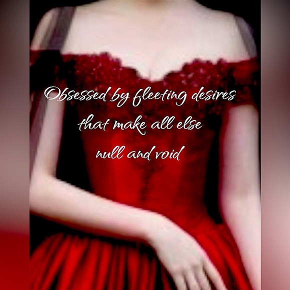 Vintage MANDY Gothic Revival Red Crimson Voluminous Ballgown XS - Picture 6 of 11